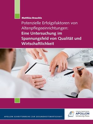 cover image of Potenzielle Erfolgsfaktoren von Altenpflegeeinrichtungen